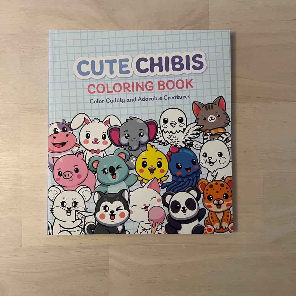Cute Chibis Coloring Book